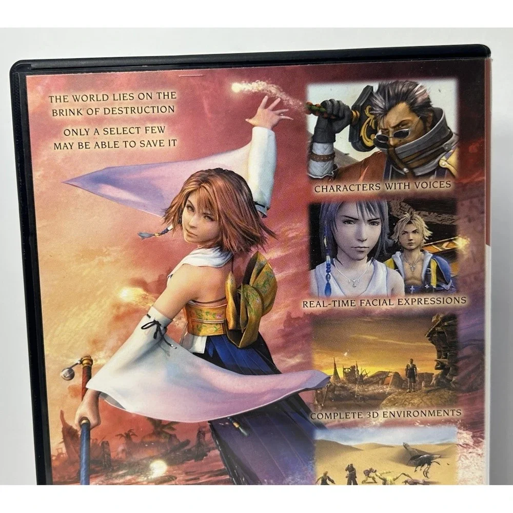 Final Fantasy X‎ PlayStation 2 2001 Complete With Manual CIB 2001 Greatest Hits